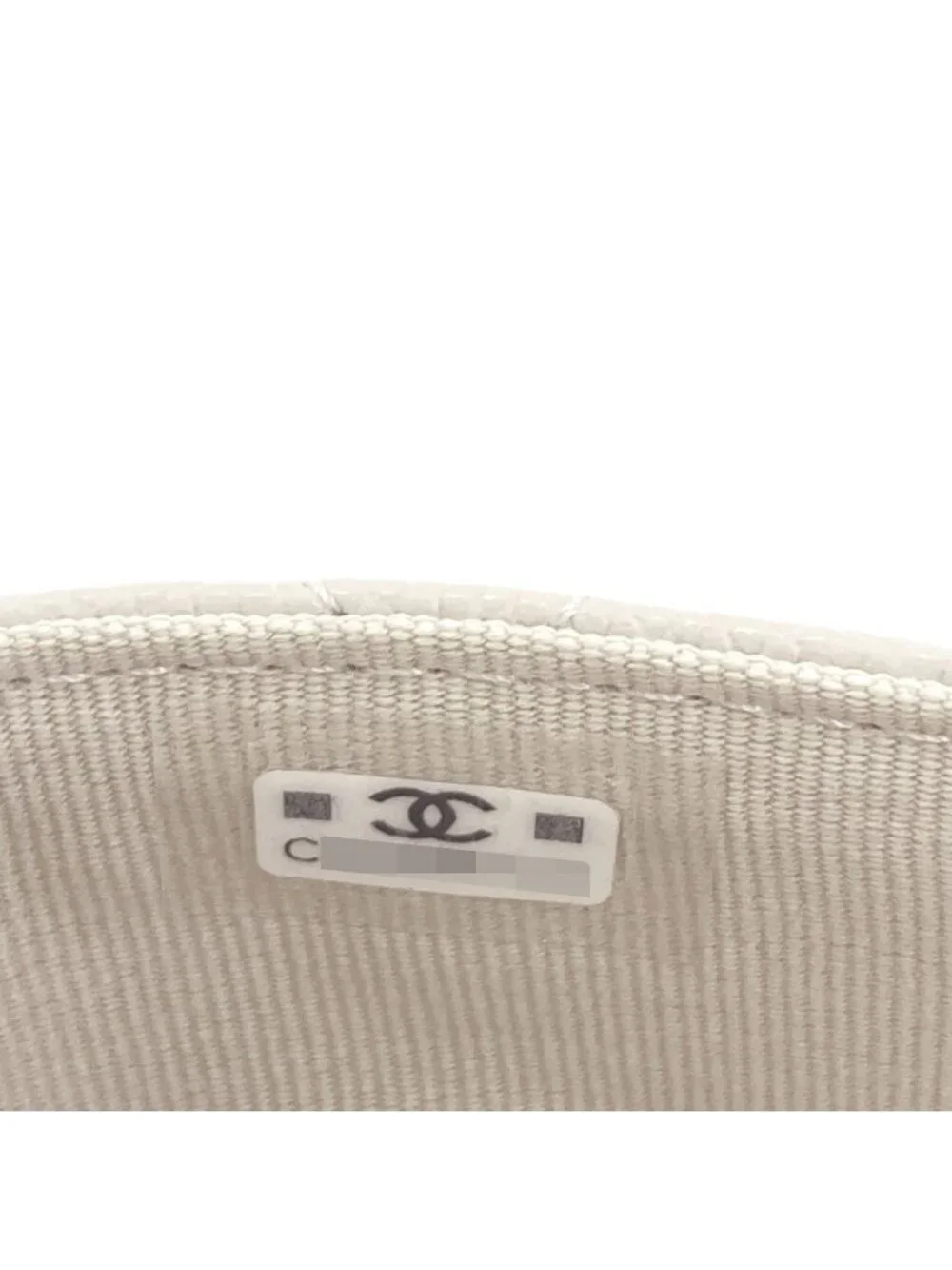 Chanel CC Logo Quilted Gold Coin Case Grained Calfskin